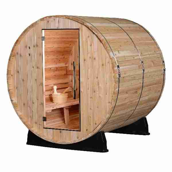 Almost Heaven Pinnacle 4 Person Standard Barrel Sauna