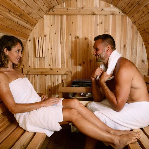 Almost Heaven Pinnacle 4 Person Standard Barrel Sauna