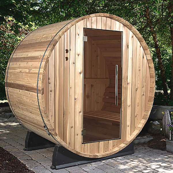 Almost Heaven Salem 2 Person Standard Barrel Sauna