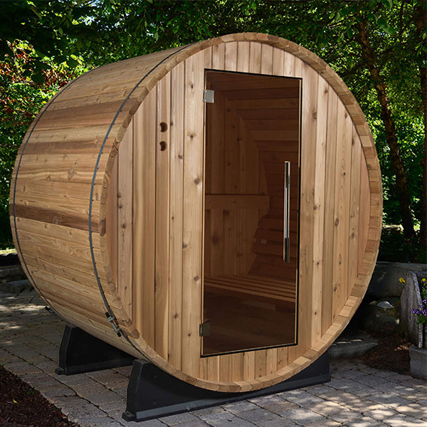 Almost Heaven Salem 2 Person Standard Barrel Sauna