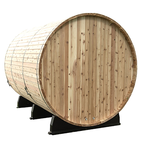 Almost Heaven Charleston 4 Person Canopy Barrel Sauna