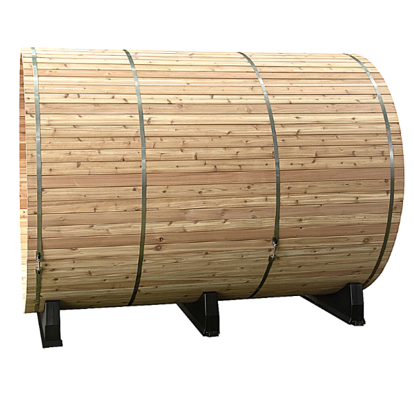 Almost Heaven Charleston 4 Person Canopy Barrel Sauna