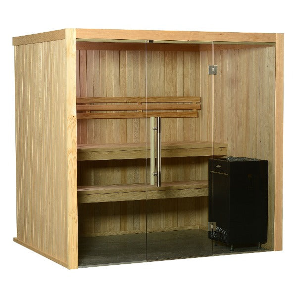 Almost Heaven Oasis 4 Person Vision Series Indoor Sauna